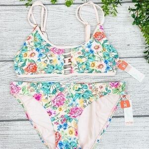 NEW Swim Systems Valley Bloom Two Piece Swimsuit
